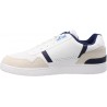 Lacoste - T Clip Contrasted Leather Wht/Blu